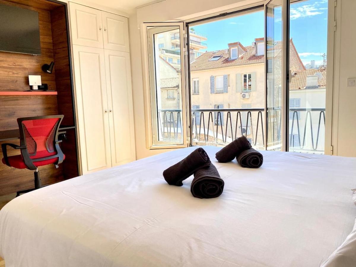 Appartement Stylish Gem, Terrace, Parking, 100m To Croisette Cannes